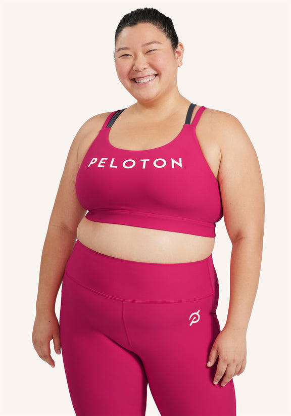 Womens Peloton Cadent Peak Strappy Sports Bra Size Large